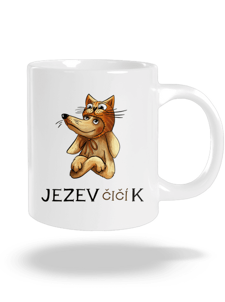 Jezevčičík velký hrnek White