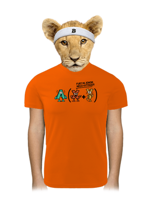 Vytýkání před závorku dětské sportovní tričko Neon Orange