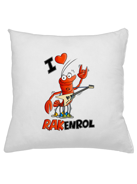 Rakenrol polštář White