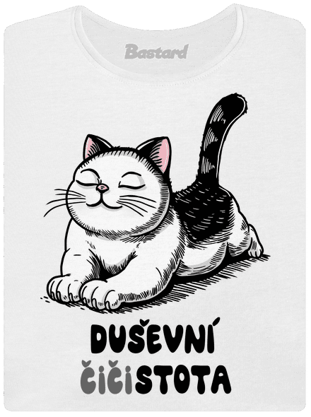 Duševní čistota dámské tričko White