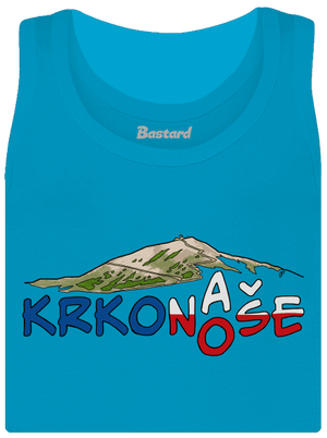 Krkonoše dámské tílko klasické Blue Atol