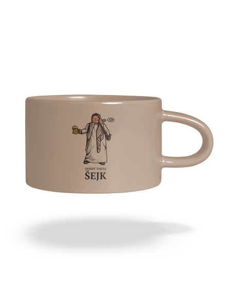 Dobrý voják Šejk hrnek makronka Brown Macaron