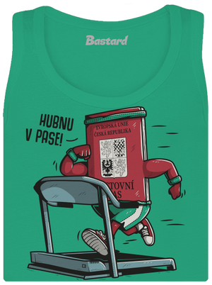 Hubnu v pase dámské tílko klasické Mint Mal