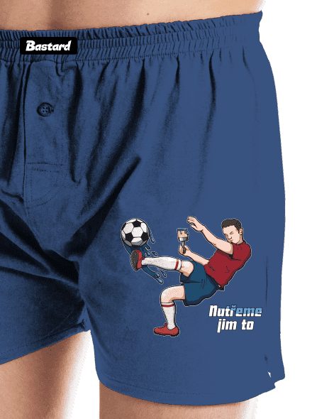 Natřeme jim to - Fotbal pánské trenky Blue