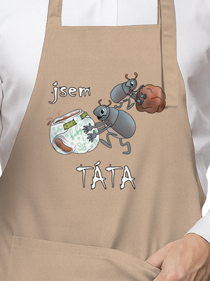 Jsem táta a máma zástěra Rope