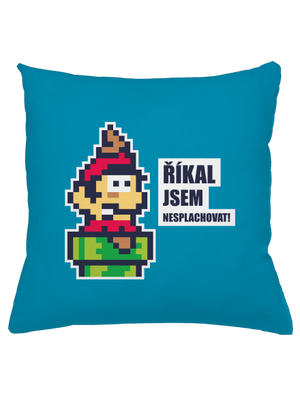 Nesplachovat polštář Blue Turquoise