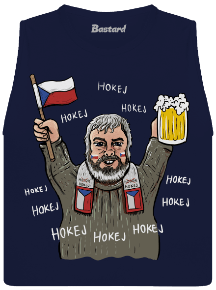 Hodor dámské tílko volné Navy