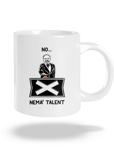Cimrman: Nemá talent velký hrnek White