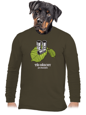 Tři ořechy pro... pánské dlouhý rukáv Urban Khaki