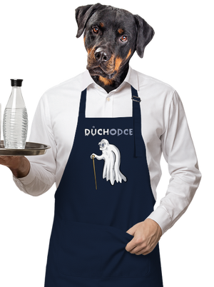 Duch důchodce zástěra Navy