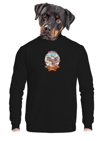 Hovada na vodě unisex mikina bez kapuce Black