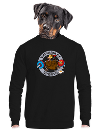 unisex mikina bez kapuce