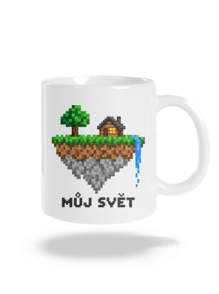 Můj svět klasický hrnek White