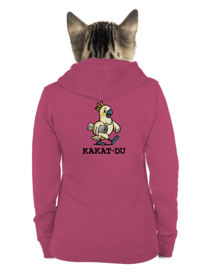 Kakat-du dámská mikina na zip Magenta