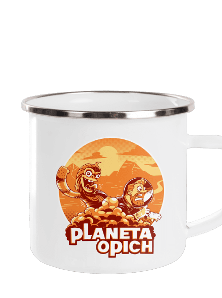 Planeta opich plecháček White