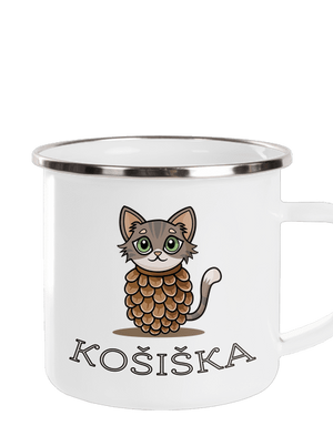 Košiška plecháček White