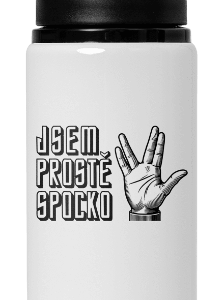 Jsem Spocko lahev na vodu White