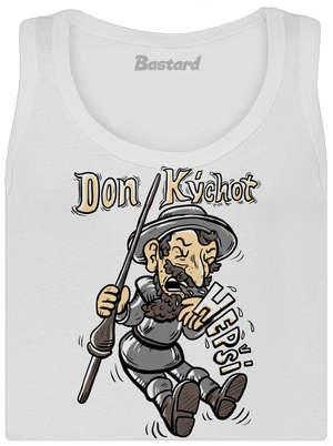 Don Kýchot dámské tílko klasické White