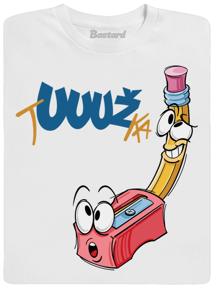 Tuuužka pánské tričko White