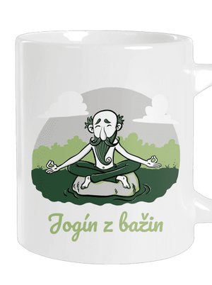 Jogín z bažin velký hrnek White