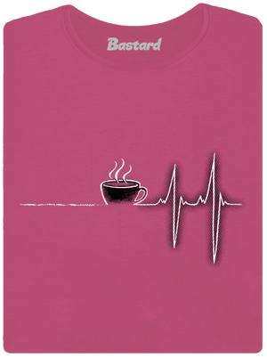 Coffee help dámské tričko premium Magenta