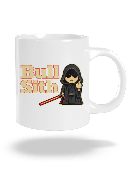Bull sith velký hrnek White