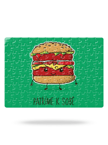 Patříme k sobě puzzle White