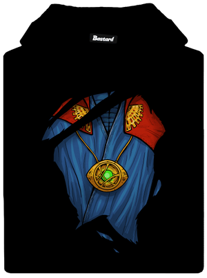 Doctor Inside dámská mikina klokanka Black