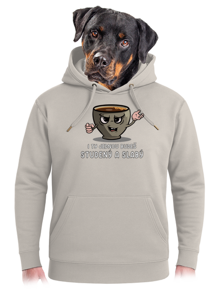 Studená káva unisex mikina premium Pastel Macchiato