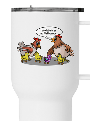 Velikonoční kuře termohrnek White