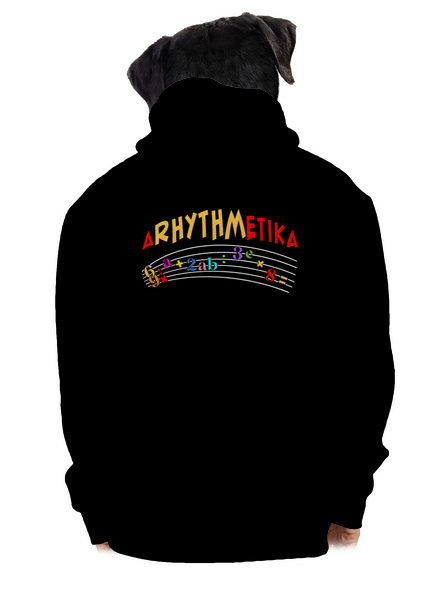Arhythmetika pánská mikina na zip Black