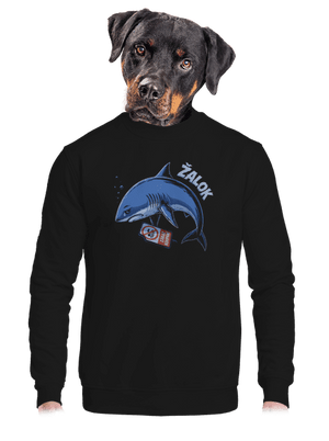 unisex mikina bez kapuce