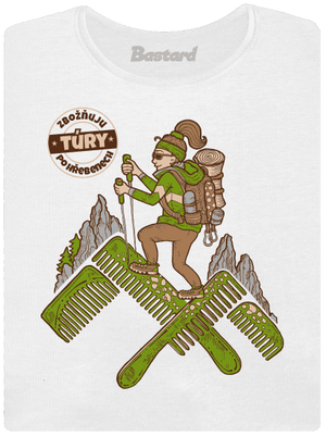 Turistka dámské tričko premium White