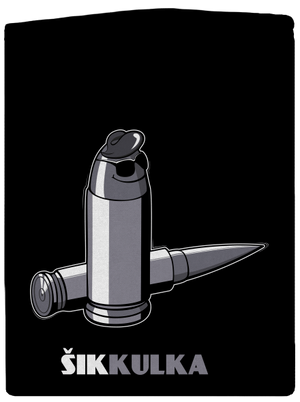 Šikkulka pánská mikina na zip Black