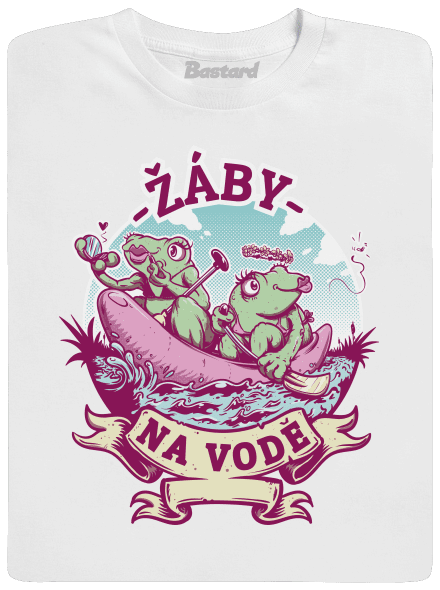 Žáby na vodě pánské dlouhý rukáv White