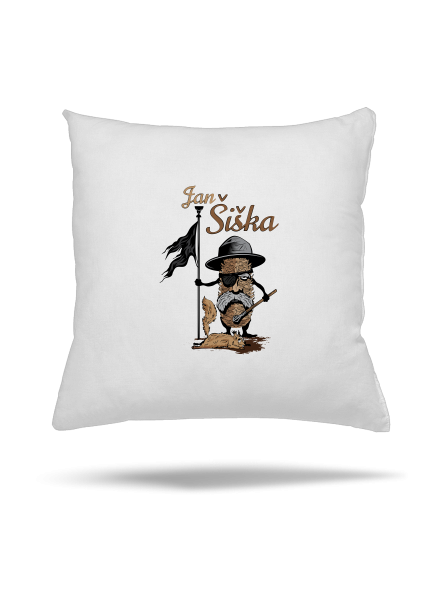 Jan Šiška polštář White
