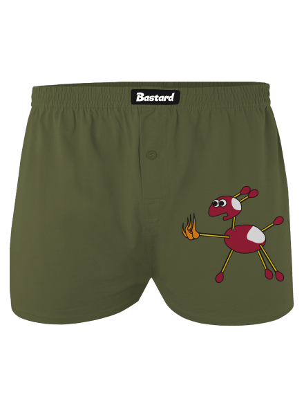 Kaštany pánské trenky Khaki