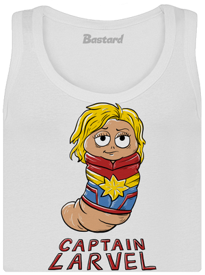 Captain Larvel dámské tílko klasické White
