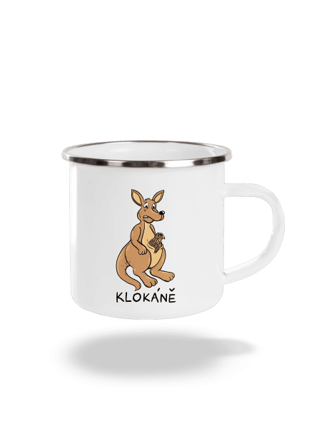 Klokáně plecháček White