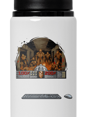 B17: Doom lahev na vodu White