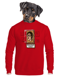 unisex mikina bez kapuce