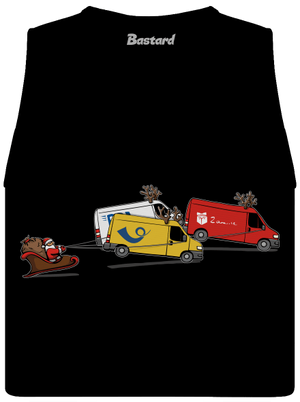 Santa se soby dámské tílko volné Black