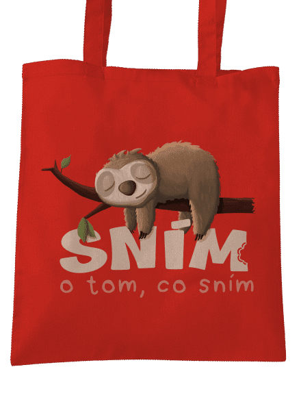 Sním o tom, co sním taška Bright Red