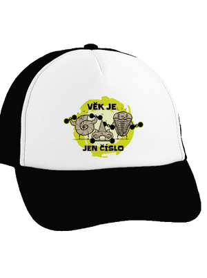 Věk je jen číslo kšiltovka Black cap
