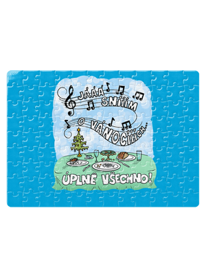 Sním o Vánocích puzzle White