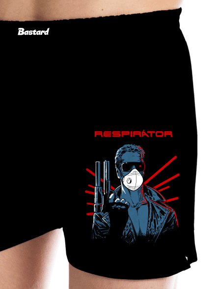 Respirátor pánské trenky Black