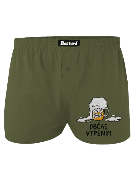 Občas vypěním pánské trenky Khaki