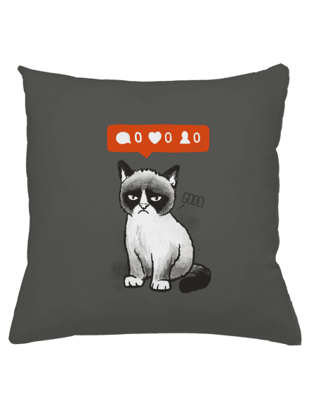 Grumpy polštář Gray Pol