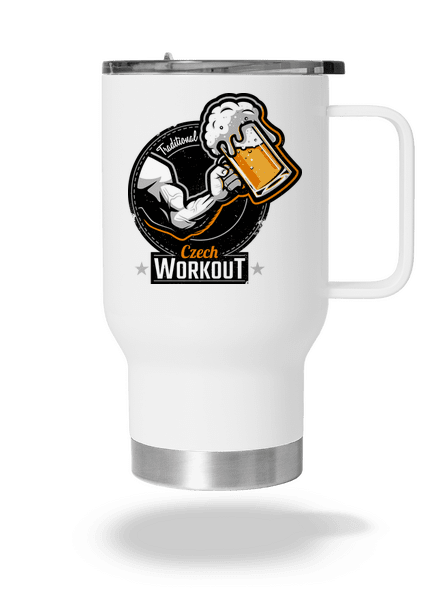 Czech Workout termohrnek White