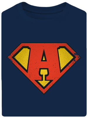 Jsem superhrdina unisex tričko oversized Midnight Blue